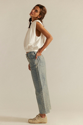 We The Free Deep Trance Dropped Jacquard Jeans