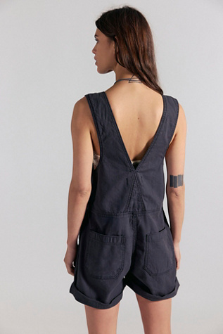 Женские комбинезоны We The Free Jude Shortalls, цвет: Чёрный — фото 2