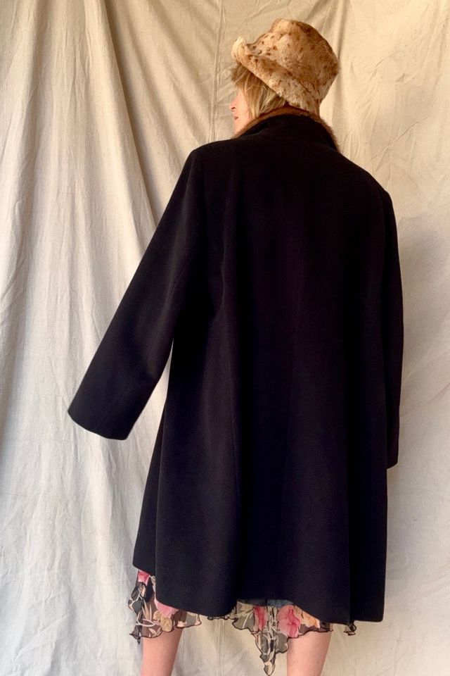 Vintage Cinzia Rocca Fur Trim Coat Selected by Kikos Kloset #3