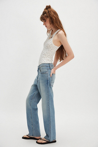 NSF Owen Mid-Rise Slouchy Jeans