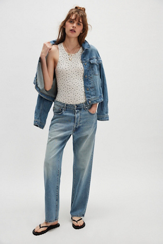 NSF Owen Mid-Rise Slouchy Jeans