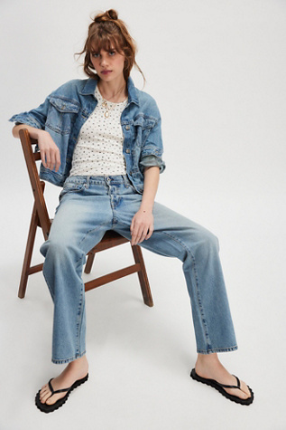 NSF Owen Mid-Rise Slouchy Jeans