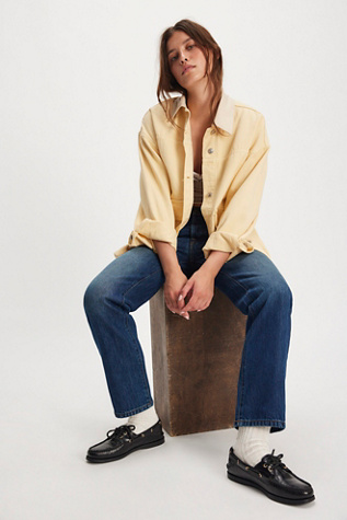 NSF Owen Mid-Rise Slouchy Jeans