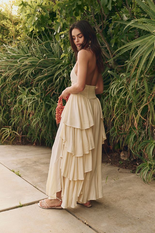 Tulip Petals Maxi Dress