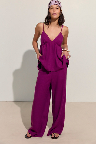 Carmen Set by free-est at Free People in Grape Escape, Size: Small