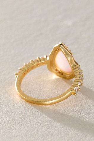 Joy Dravecky Luster Solitare Ring