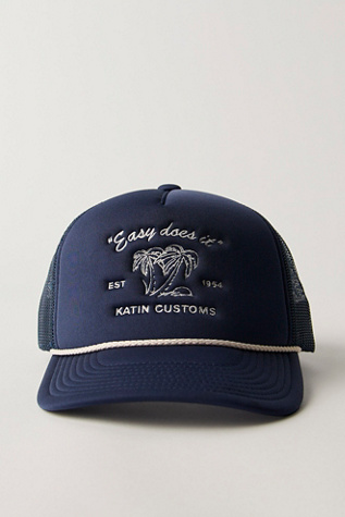 Katin Suds Trucker Hat at Free People, Navy