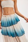 Dip Into The Tiers Maxi Skirt