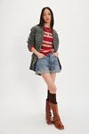 Frankie Striped Cable Knit Sweater