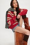Frankie Striped Cable Knit Sweater