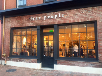 Free People Movement, Retail