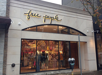 window free people store