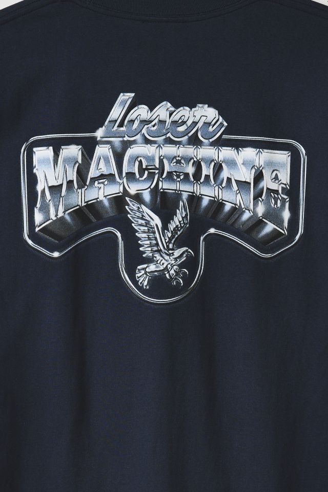 Loser Machine American Chrome Logo Graphic Tee #2