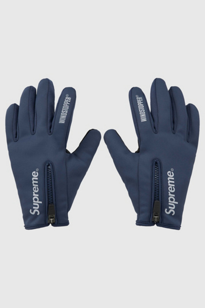 Supreme WiNDSTOPPER Zip Gloves | Urban Outfitters