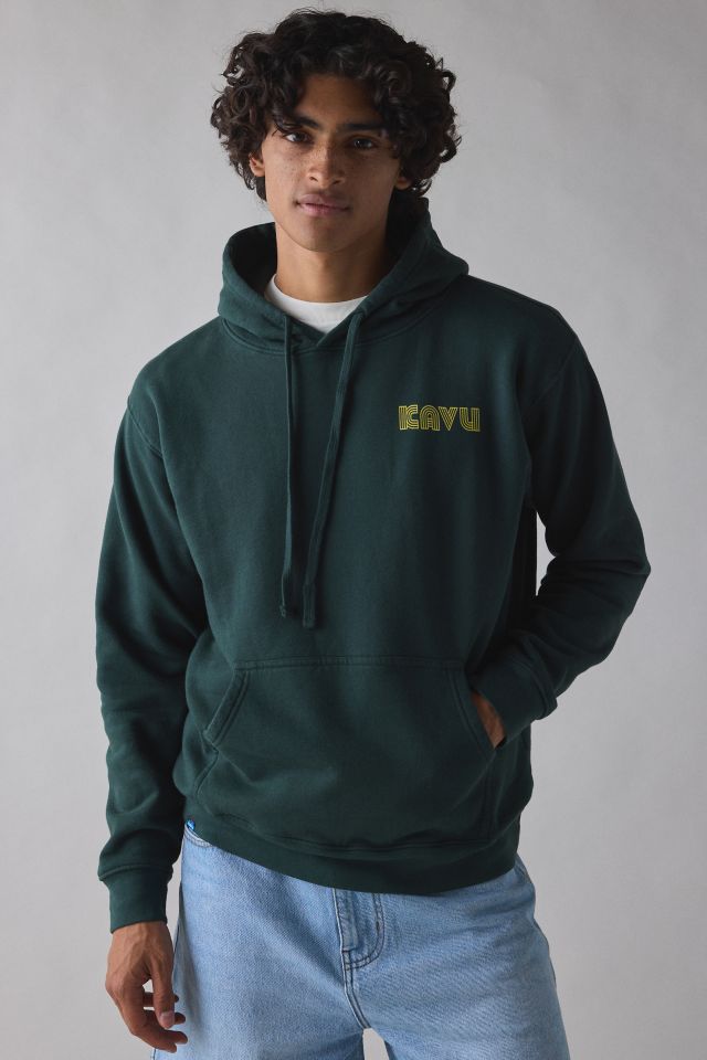 KAVU Core Graphic Hoodie Sweatshirt #1