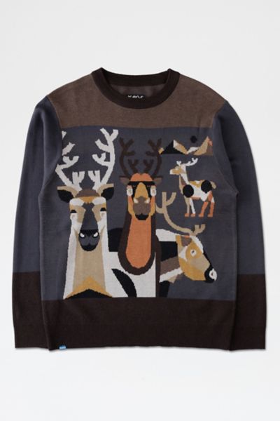 KAVU Highline Crew Neck Sweater