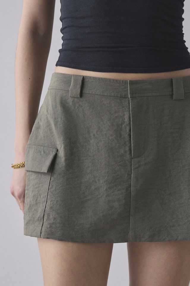 BDG Cindy Cargo Mid-Rise Micro Skirt #1