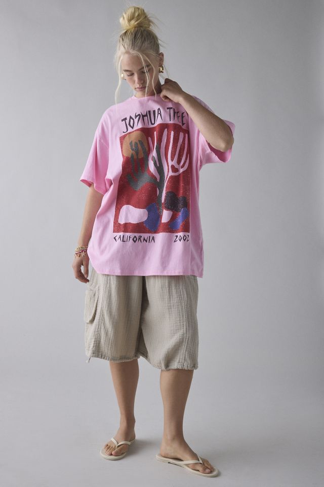 BDG Joshua Tree Graphic Cotton T-Shirt Dress #4