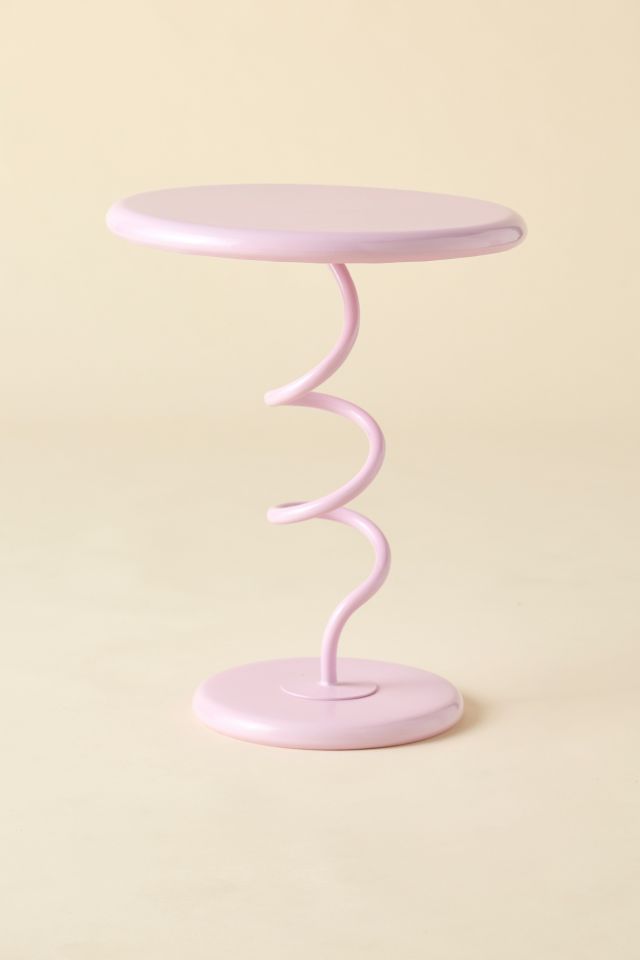 Helix Spiral Metal Side Table #1
