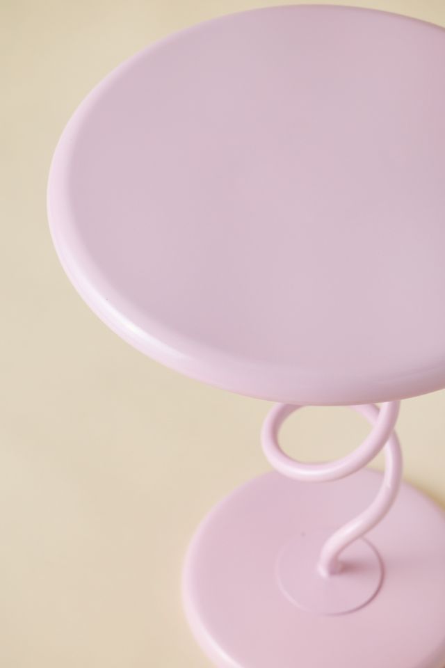 Helix Spiral Metal Side Table #2