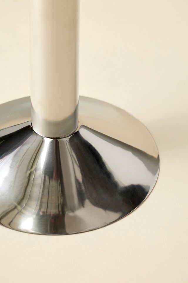 Chrome Martini Metal Side Table #3