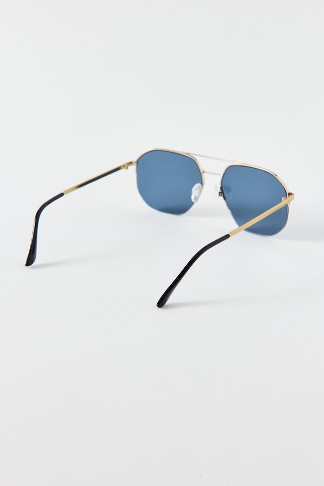 Cole Metal Aviator Sunglasses #3