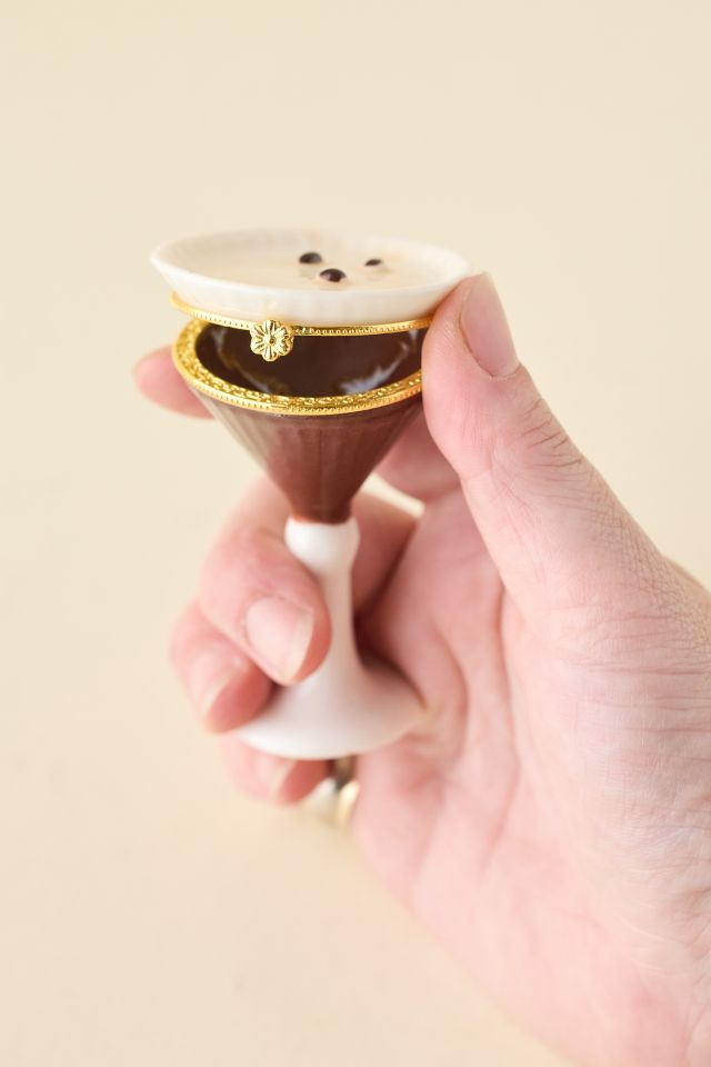Espresso Martini Porcelain Pill Case #1