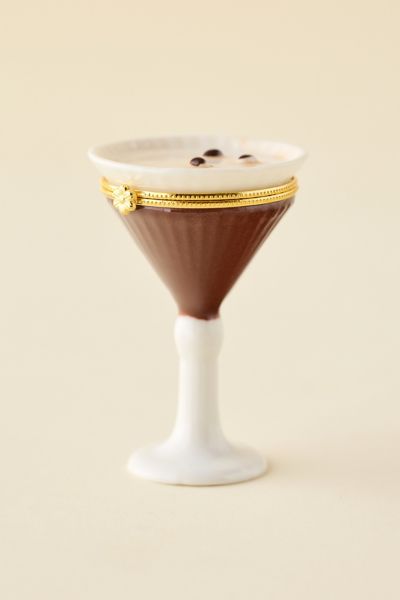 Espresso Martini Porcelain Pill Case