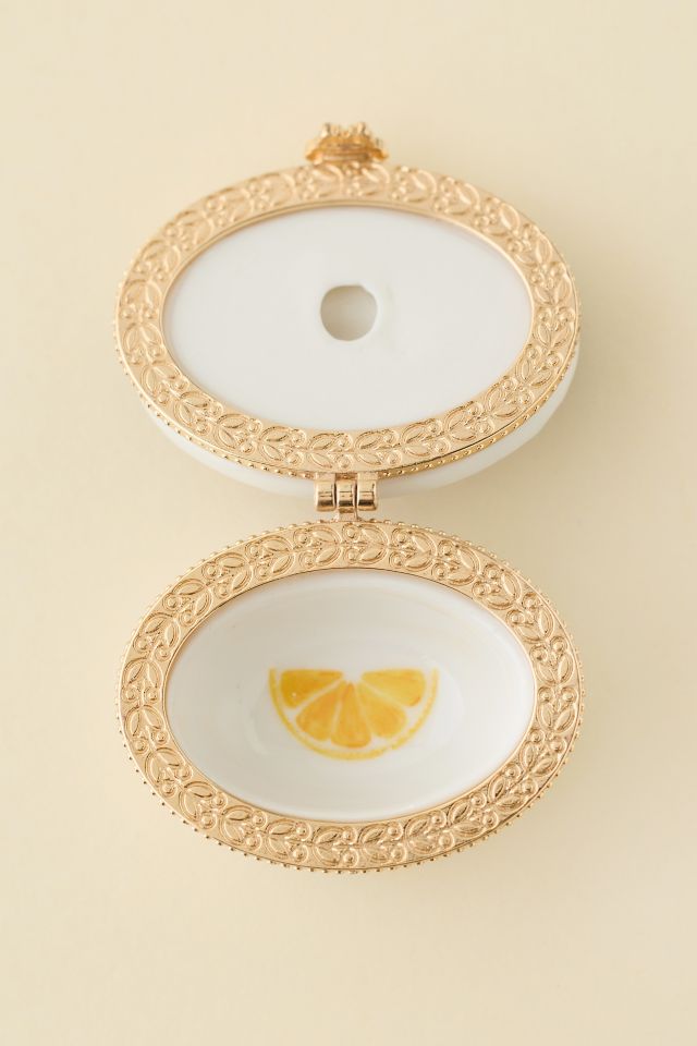 Lobster Dinner Porcelain Pill Case #2