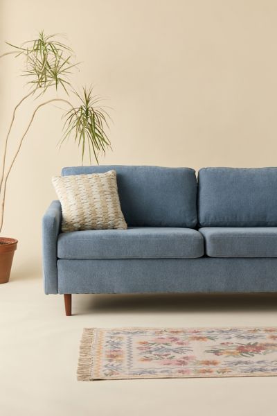 Urban Outfitters Ovi Upholstered 2-seater Sofa In Sky At
