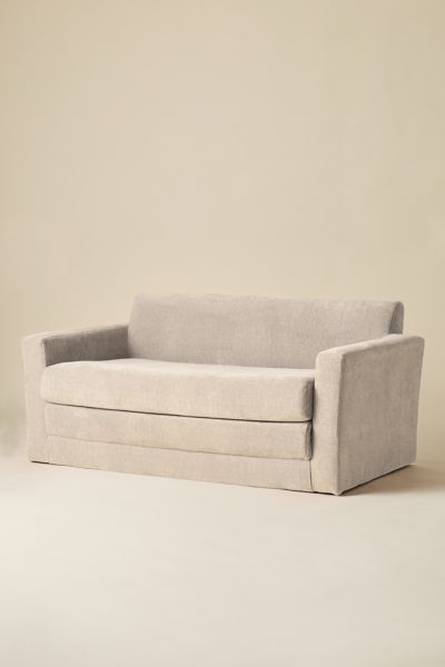 Urban Outfitters Netto Fold-out Sleeper Sofa In Ivory At