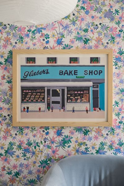 Helo Birdie Glaser's Bake Shop Art Print