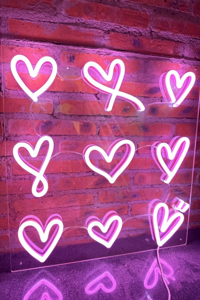 Echo Neon Hearts Neon Sign #1