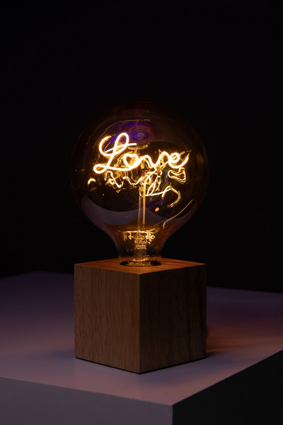 Echo Neon Love LED Filament Lamp | Urban Outfitters