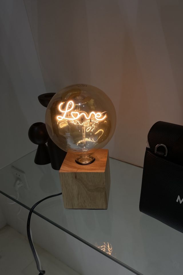 Echo Neon Love LED Filament Lamp #3