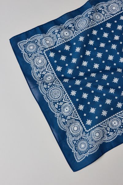 Paisley Trim Bandana Product Page