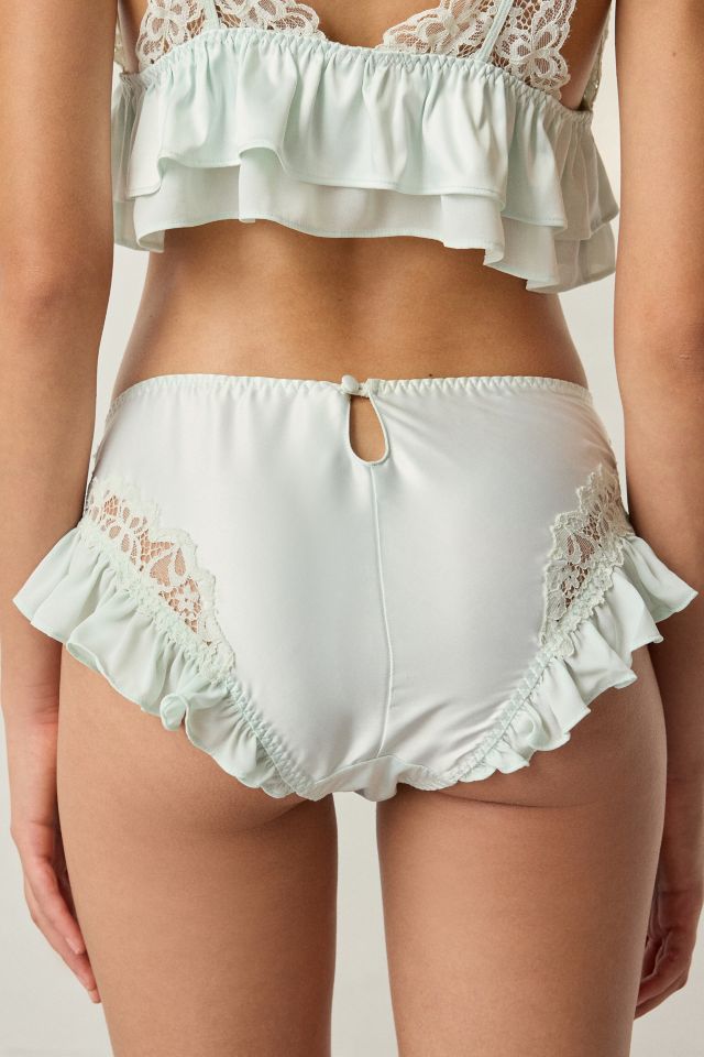 For Love & Lemons Butterfly Lace Ruffle Undie #3
