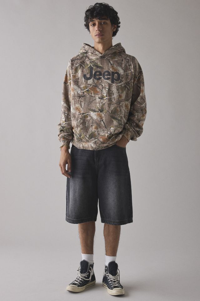 Jeep Logo Camo Hoodie Sweatshirt #1