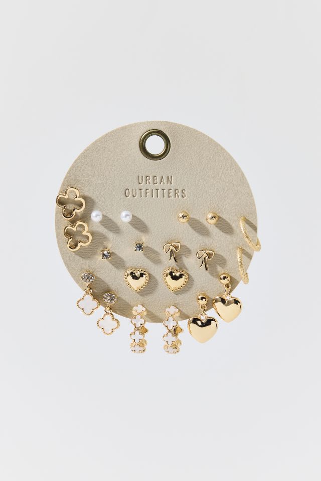 Ensemble de Boucles d'Oreilles et Clous Perle Summer Girl #2