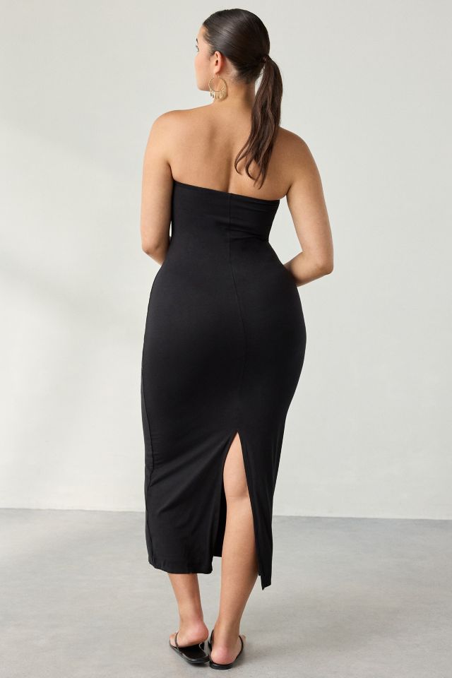 UO Nora Jersey Knit Tube Midi Dress