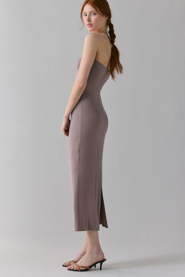UO Nora Jersey Knit Tube Midi Dress