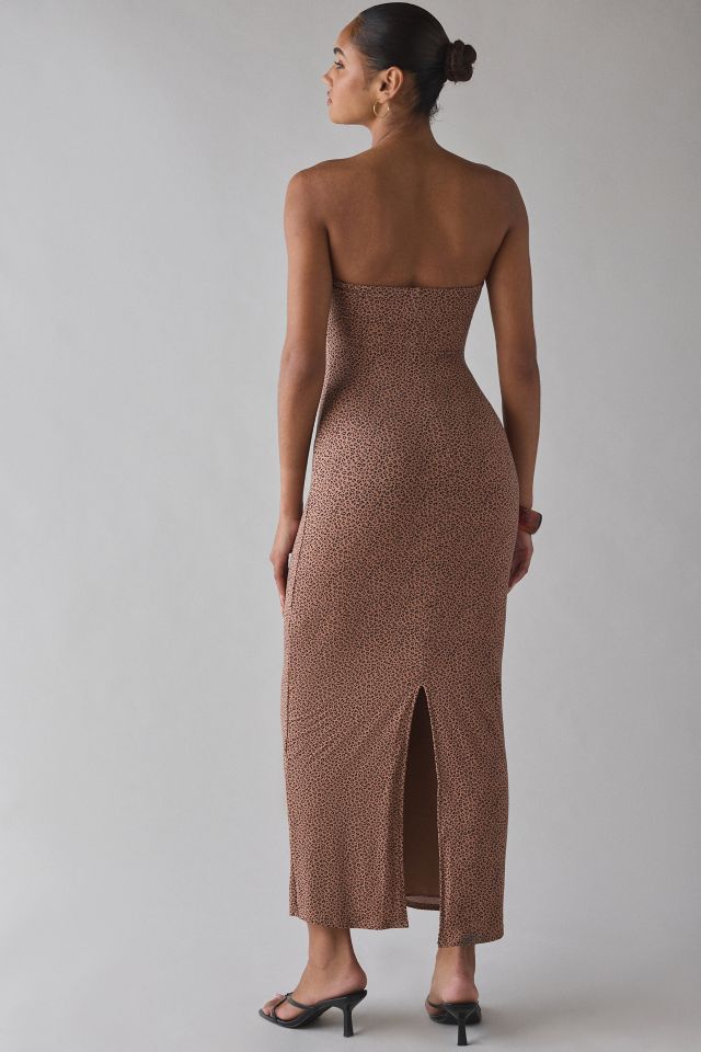 UO Nora Jersey Knit Tube Midi Dress #2