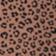 Tan + Black Leopard