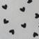 White + Black Hearts