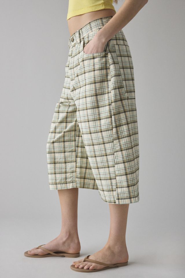 BDG Mega Cotton Mid-Rise Baggy Printed Cotton Short #1