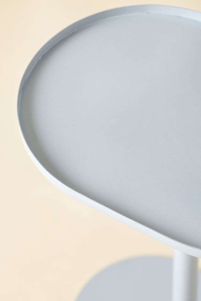 Oval Metal Side Table #2