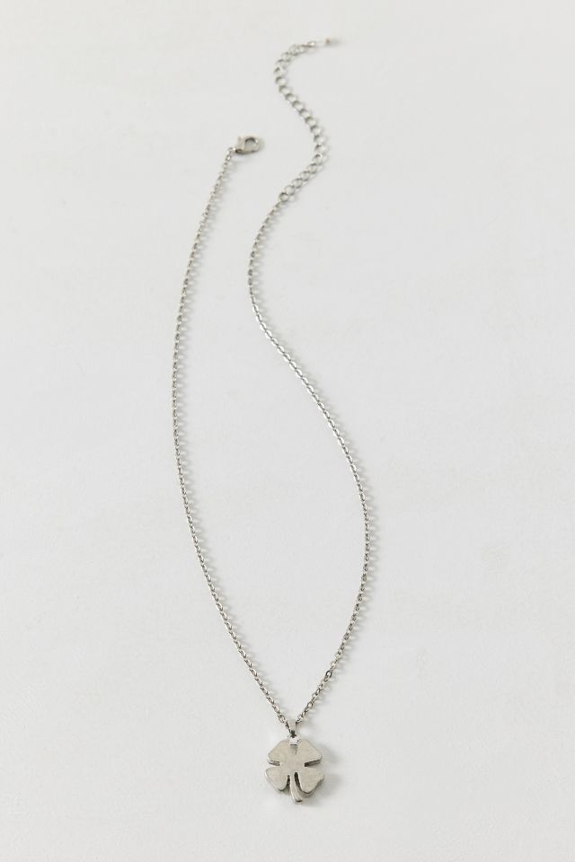 Lucky Clover Pendant Charm Necklace #1