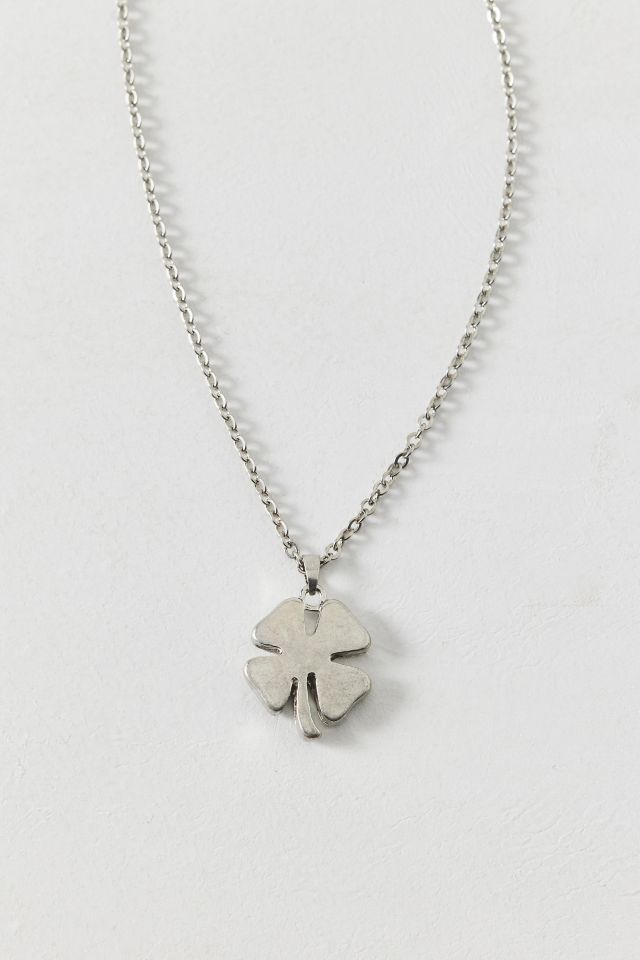 Lucky Clover Pendant Charm Necklace #2