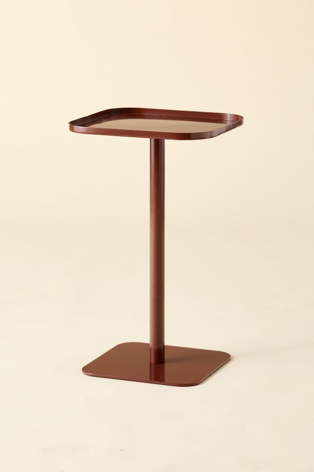 Square Metal Side Table #1