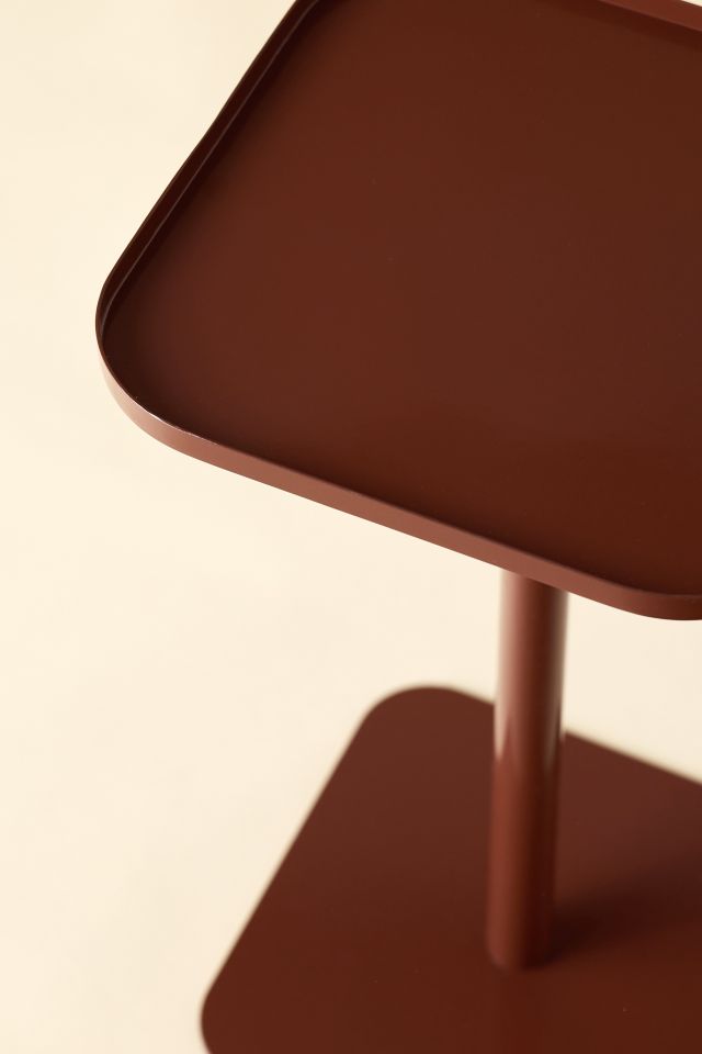 Square Metal Side Table #2